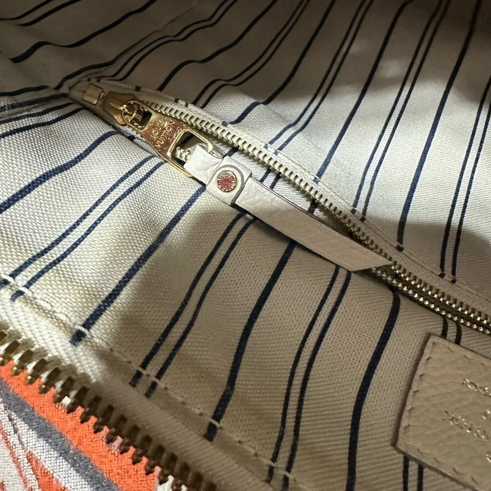 LOUIS VUITTON ❤️🌟SP4130 CREAM EMPREINTE LUMINEUSE TOTE BAG W/ LONG STRAP ⭐️ - Picture 12 of 15